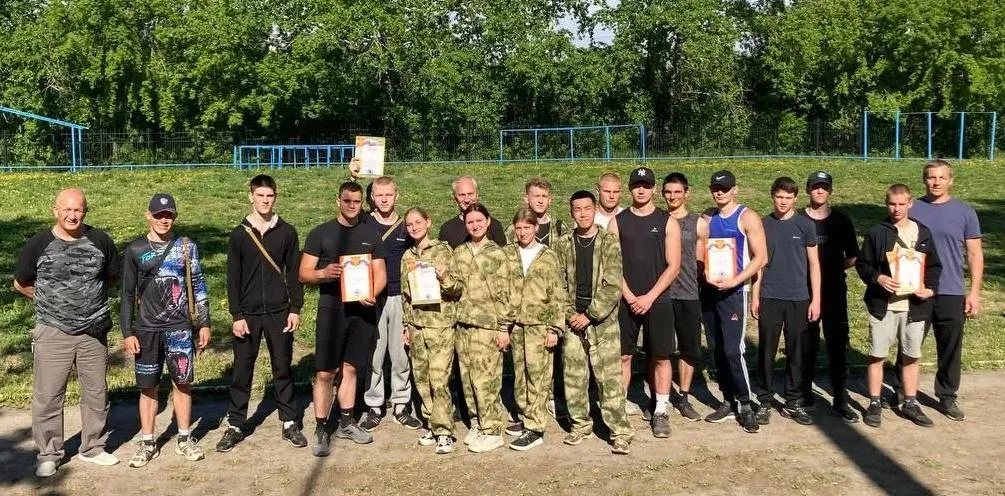 Завершающий этап военизированной спартакиады